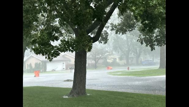A strong line of storms heavily impacted Pulaski County on Tuesday, Aug. 11.