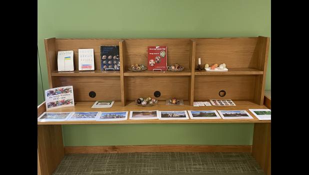 The Pulaski County Public Library is featuring an informational display about Ukraine for the public to view until the end of May.