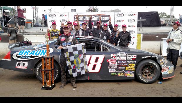 Justin Haley and team earned their first win in the ARCA racing series on Sunday. Haley also became the youngest championship auto racing driver to win at the Springfield Mile since the first race held there in 1934.
