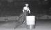Loretta Manuel barrel racing in Albuquerque, New Mexico, 1965. 