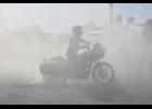 Two professional stunt riders, Junkyard Kenny and CJ Barham, put on a jaw- dropping stunt show in the afternoon.