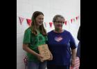 Reese Martin accepted the Outstanding Youth Achievement Award on behalf of the Pulaski County Horse and Pony Club.