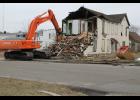 Demolition to the Long Branch started on Jan. 26 and was completed on Jan. 28. Town manager Brad Zellers said they will let the sand settle, and top it with black dirt before seeding it. Zellers said it appears the cost to have the building demolished was less than estimated. 