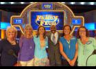 The Hopkins sisters, youngest to oldest, Tammy Huskins, Laura Cosgray, Deb Bosak, Connie Ingram and Karen Scheffer had a once-in-a-lifetime adventure as they were Family Feud contestants who met game show host Steve Harvey. The show airs on Feb. 1.  